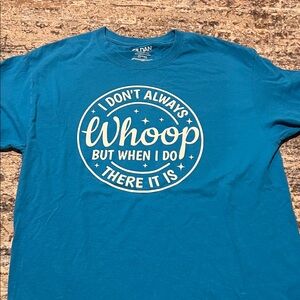 Gildan Teal Graphic Men's T-Shirt